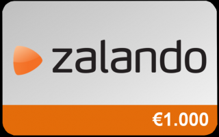 Zalando Cadeaubon van 1000 euro